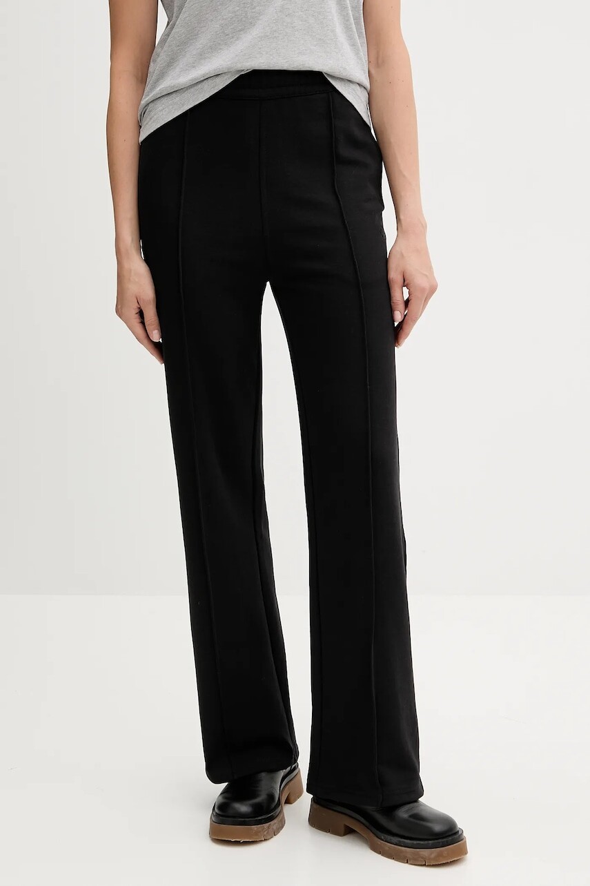 Tepláky Calvin Klein Jeans čierna farba, melanžová, LV047B240G