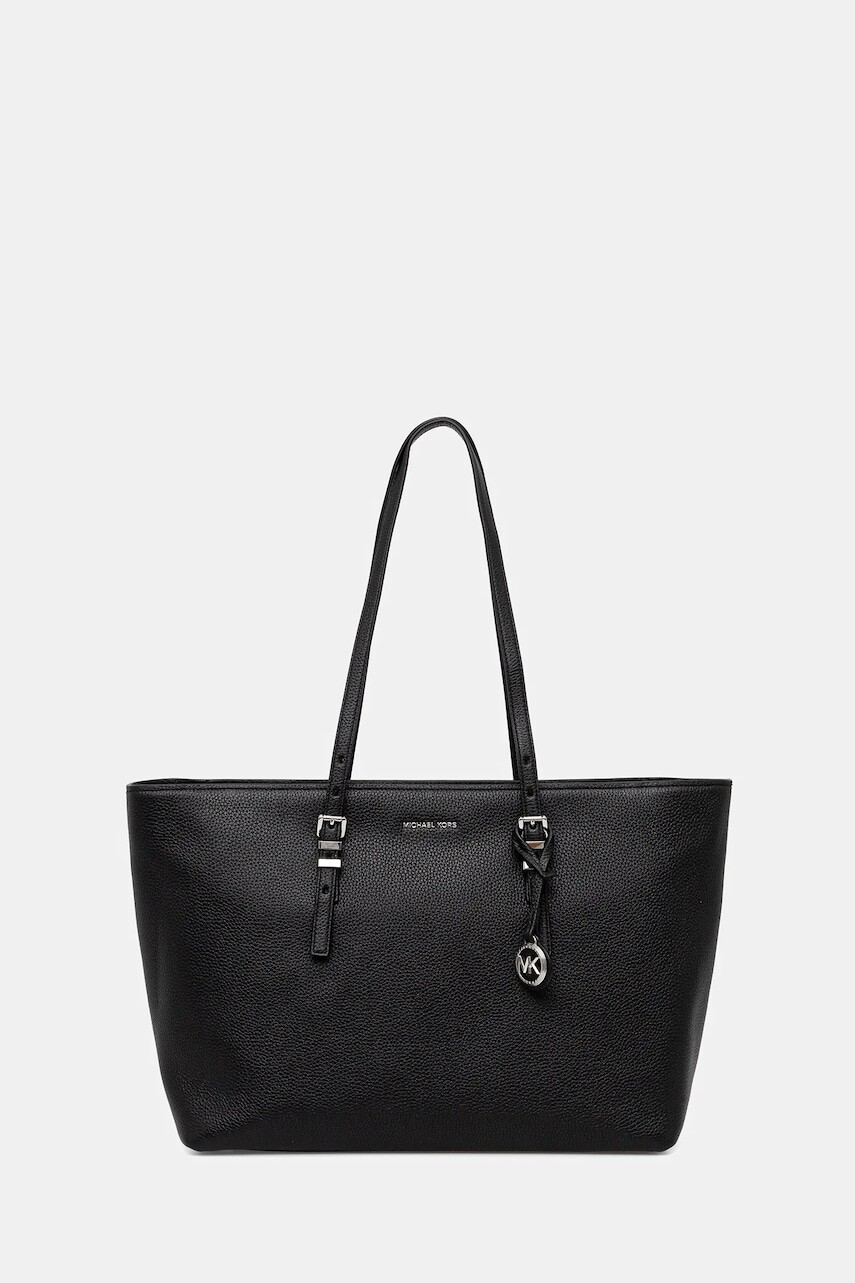 Kabelka MICHAEL Michael Kors QUINN čierna farba, 30T5SQNT9L