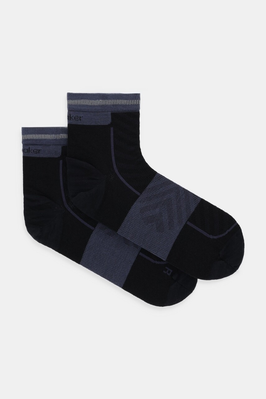 Ponožky s prímesou vlny Icebreaker Merino Run+ čierna farba, IB0A56VIB581