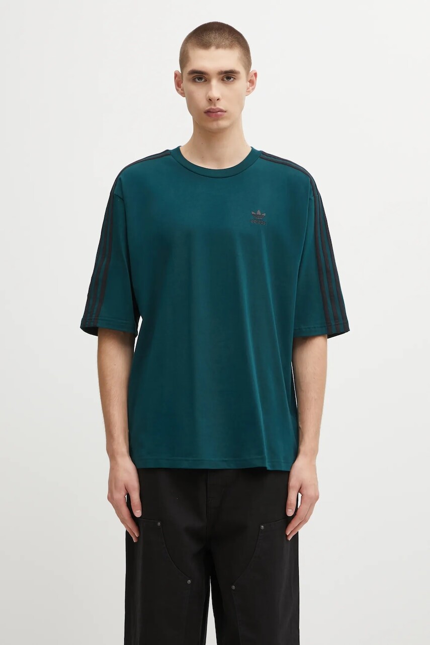 Bavlnené tričko adidas Originals Oversize Tee pánske, s nášivkou, JY1396