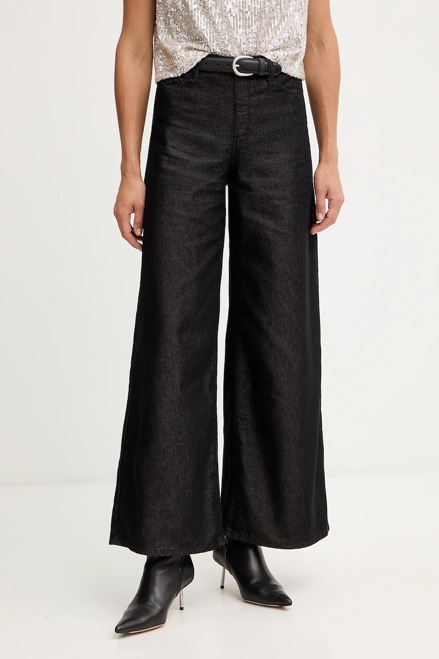 Rifle Karl Lagerfeld čierna farba, A4W10097