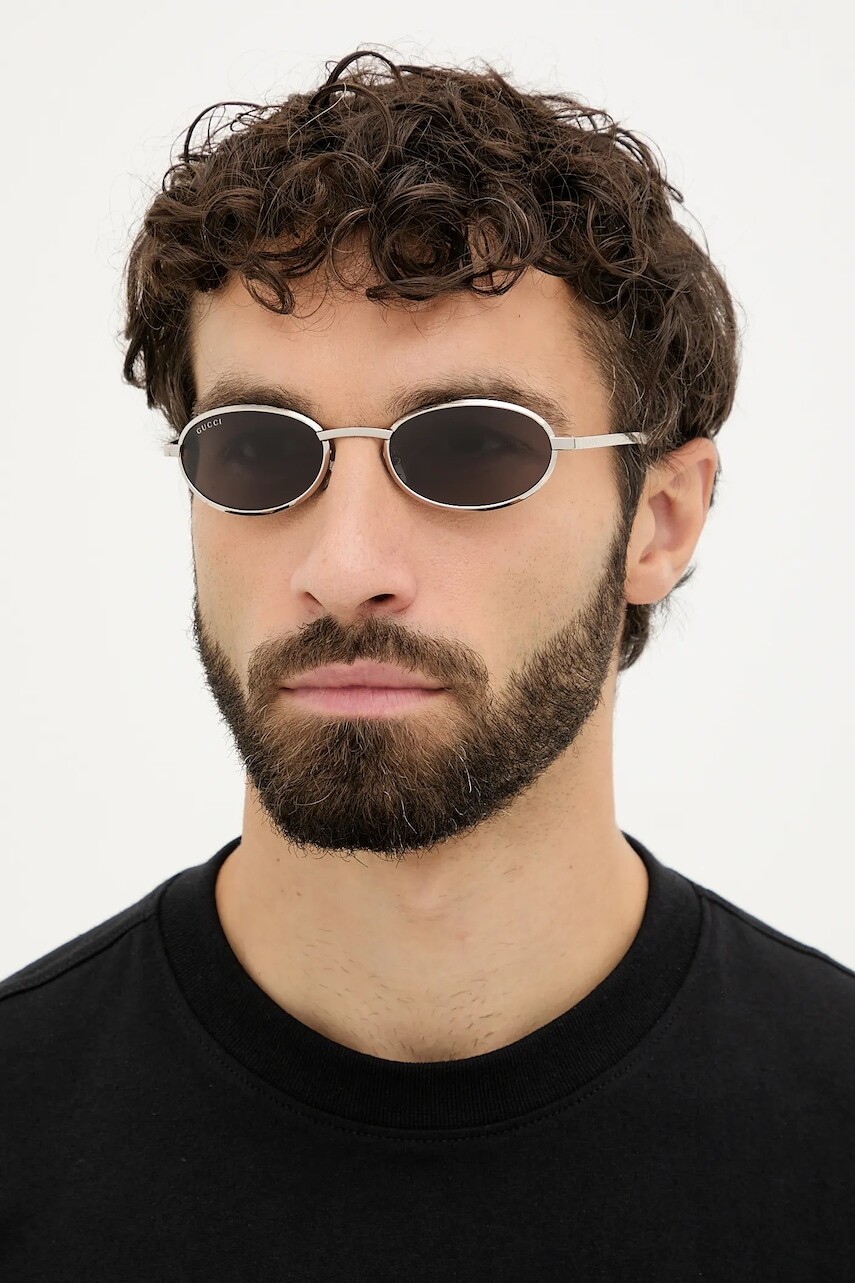 Slnečné okuliare Gucci strieborná farba, GG1942S
