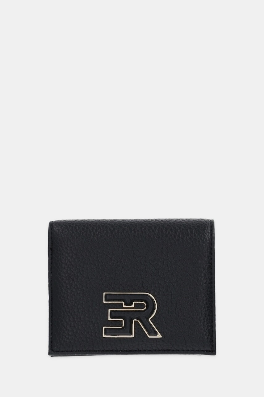 Peňaženka ERMANNO Firenze dámska, čierna farba, 12600388