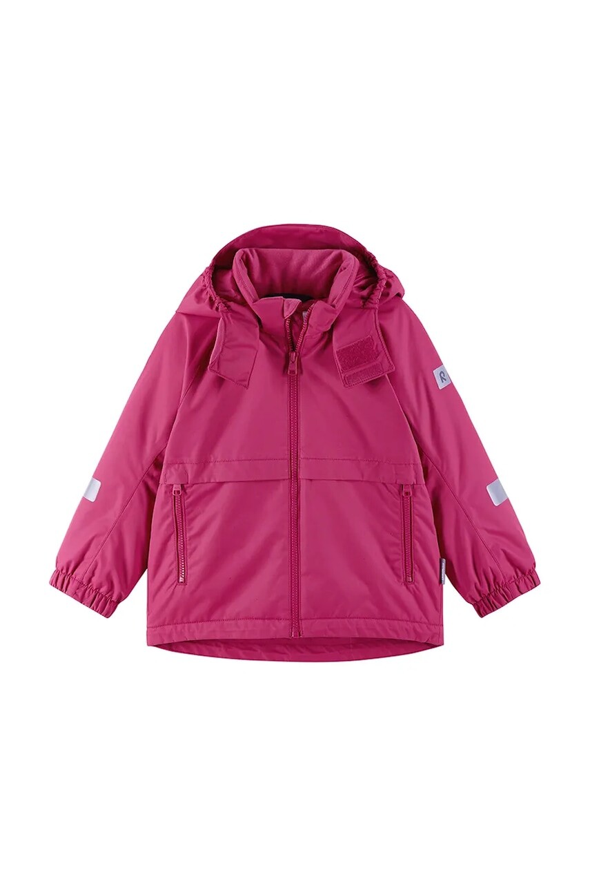 Detská bunda Reima Raisio ružová farba, 5100289A