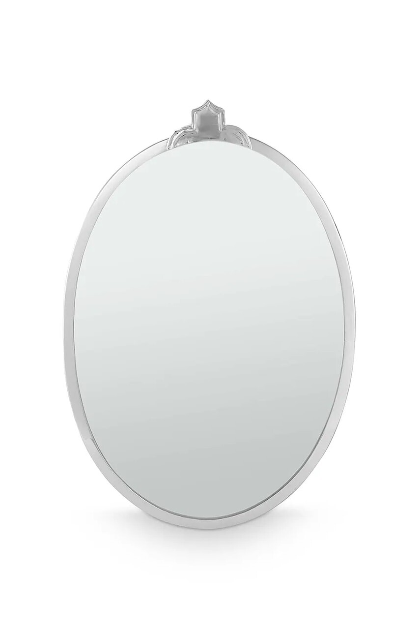 Nástenné zrkadlo vtwonen Silver 56 x 35 x 2 cm šedá farba