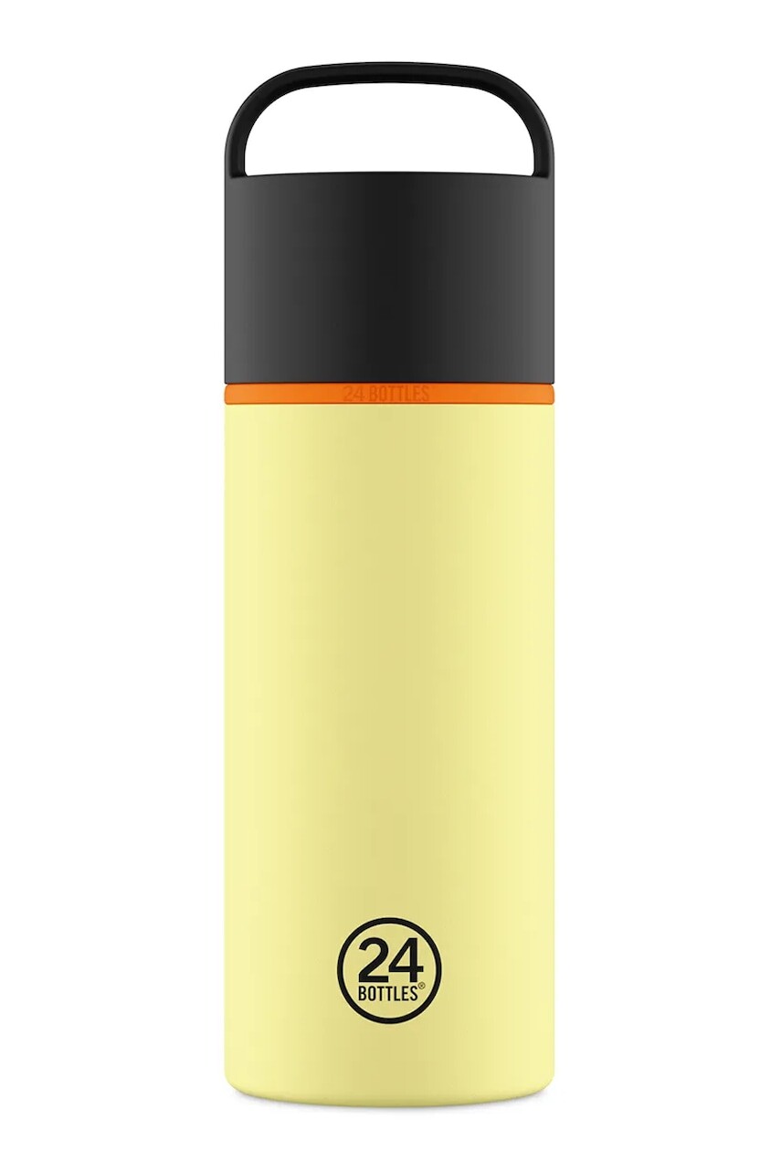 Termo fľaša 24bottles Spin 730ml Citrus žltá farba, Spin.730.Citrus