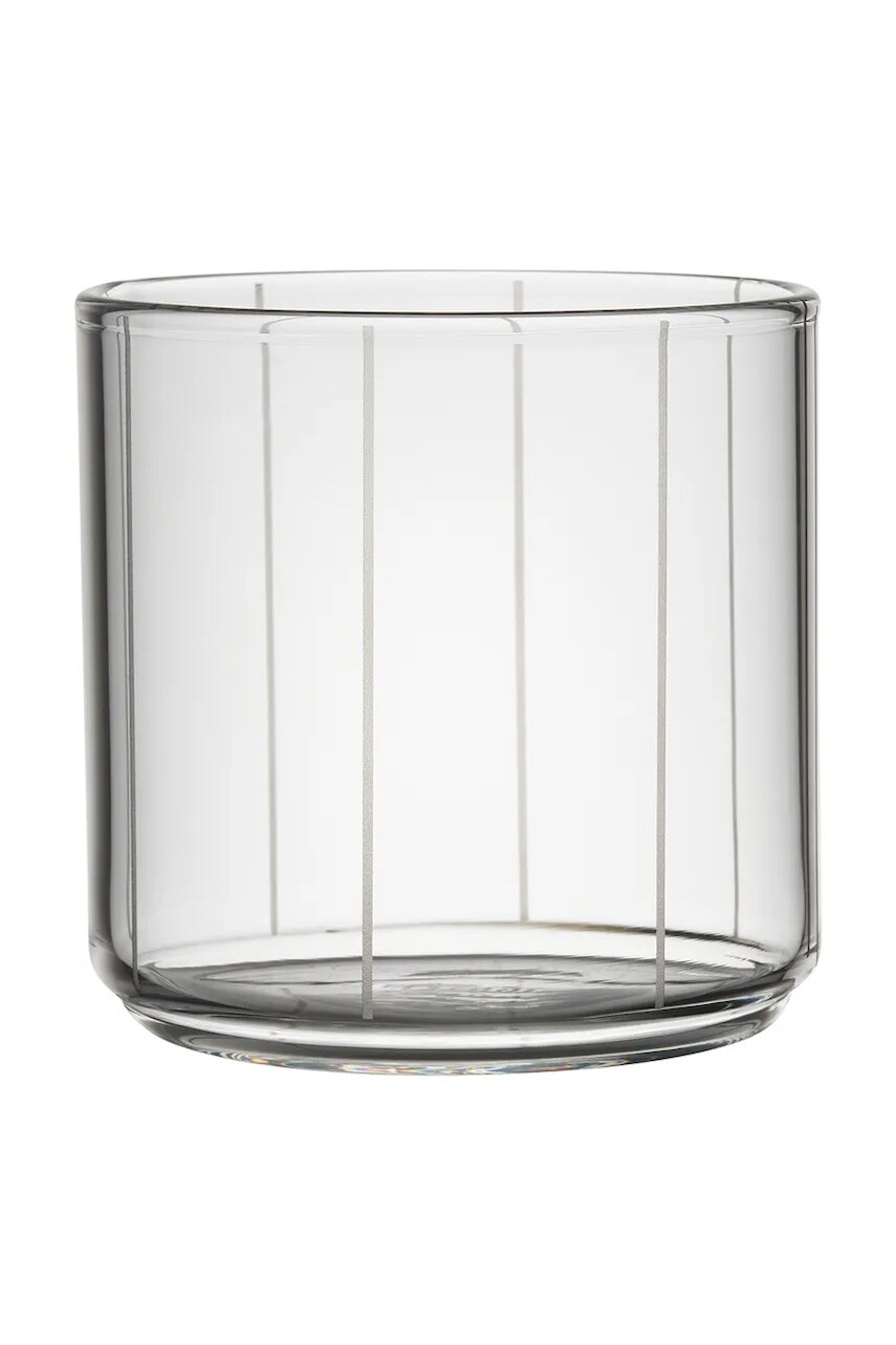 Sada pohárov Design Letters Pyjamas 280 ml 4-pak priehľadná farba