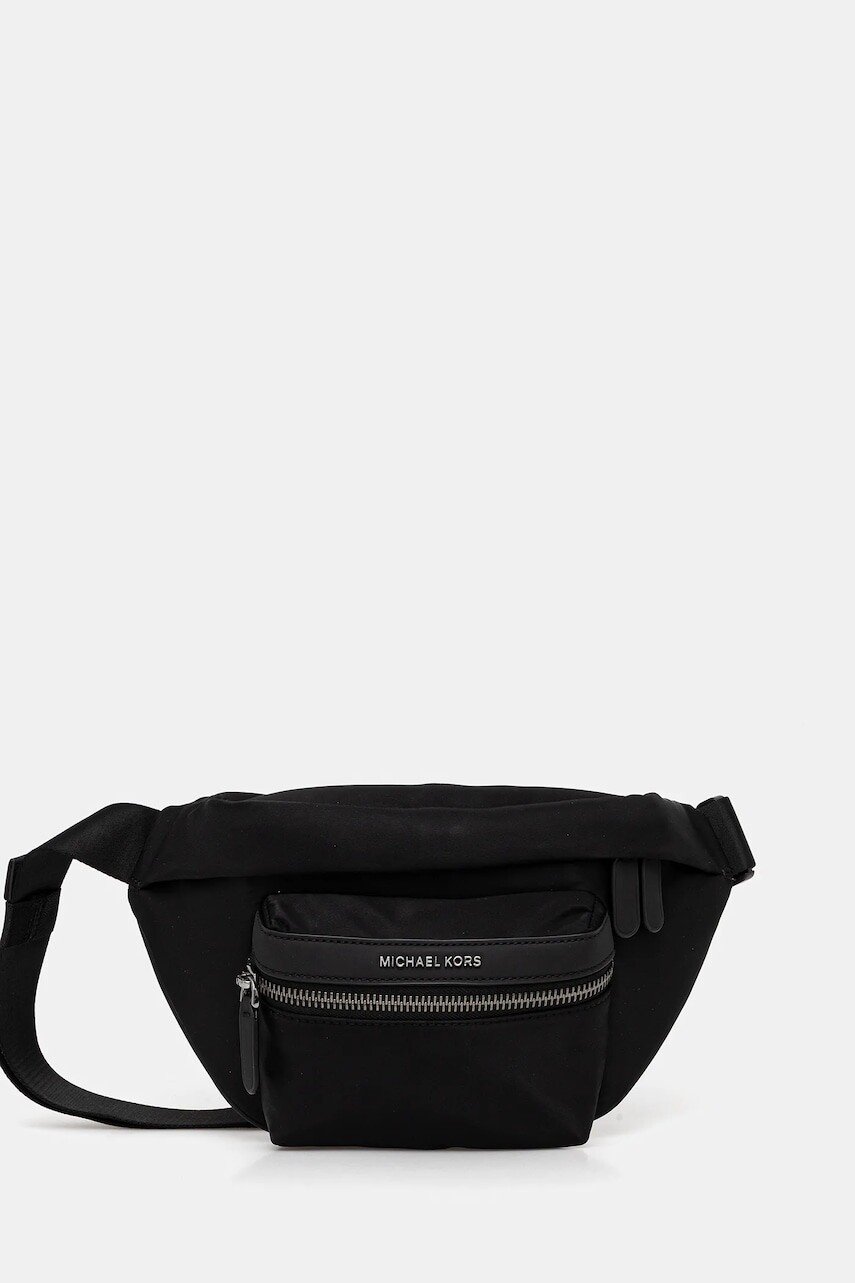 Ľadvinka Michael Kors čierna farba, 33F5LBNY1B