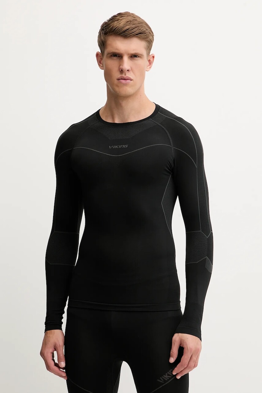 Funkčná bielizeň Viking Gary čierna farba, 500/27/9523