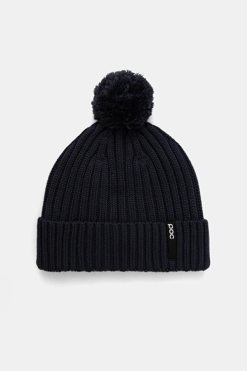 Čiapka s prímesou vlny POC tmavomodrá farba, 64313