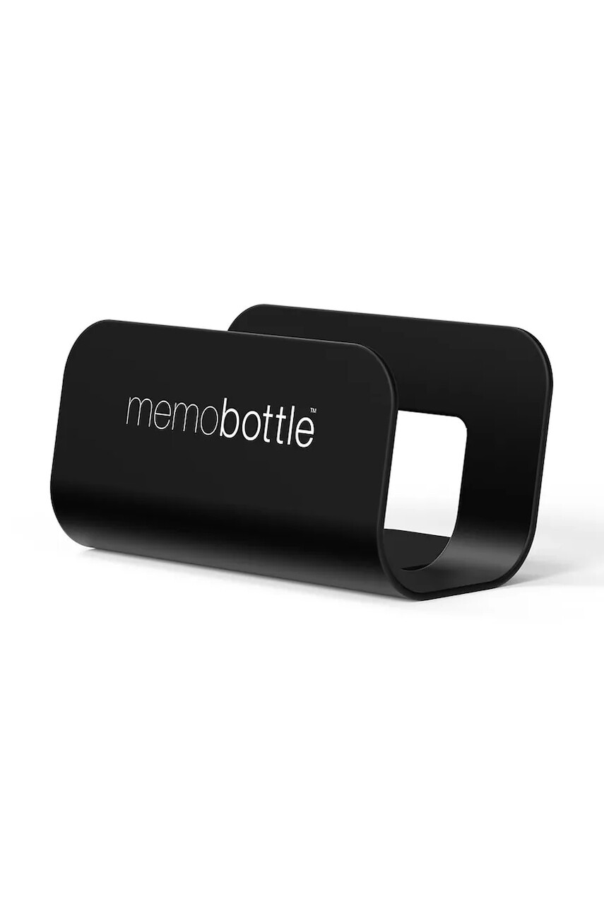Stojan na fľaše Memobottle Universal Desk Stand V2 čierna farba