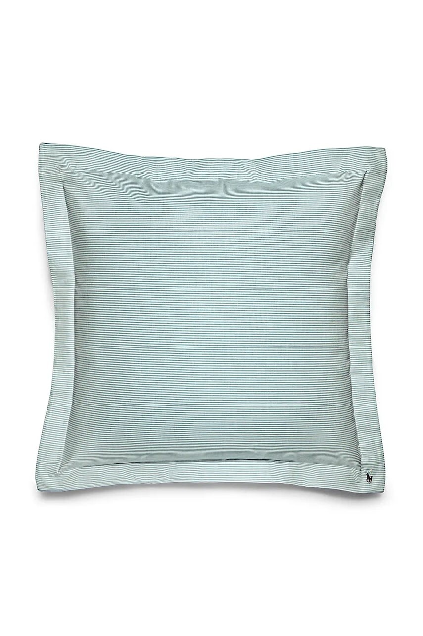 Bavlnená obliečka na vankúš Ralph Lauren OXFORD Evergreen 65 x 65 cm zelená farba