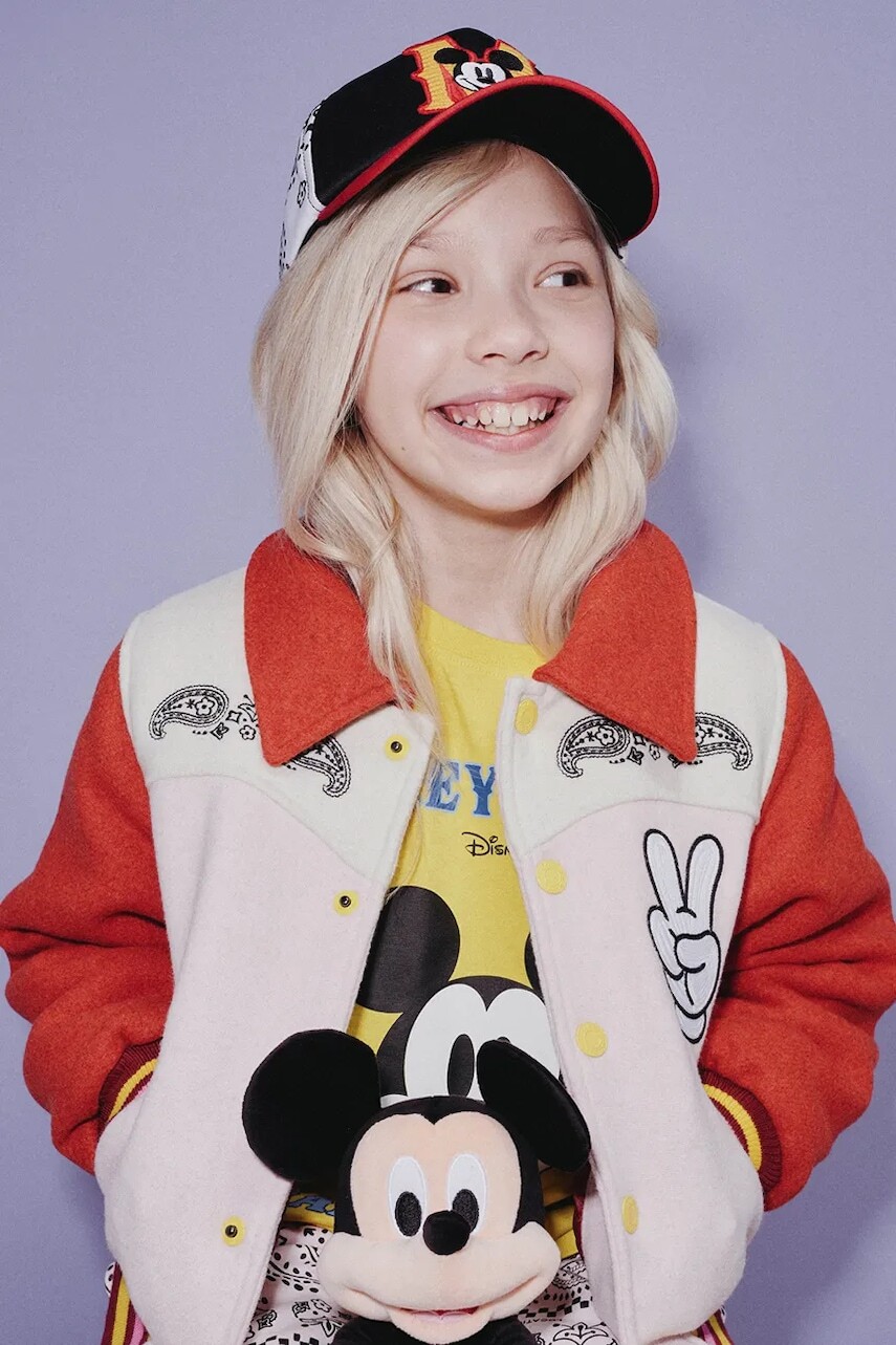 Detská bunda Marc Jacobs červená farba, W60576