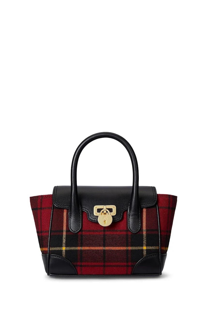 Kabelka Lauren Ralph Lauren čierna farba, 431980167