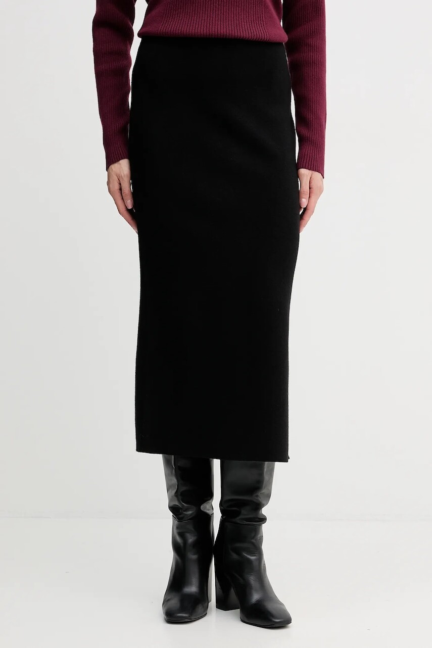 Sukňa Joseph Ribkoff čierna farba, maxi, puzdrová, 243967F25