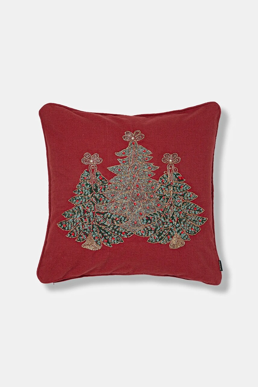 Dekoratívna obliečka na vankúš Medicine bordová farba