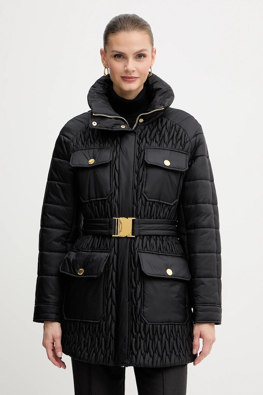 Bunda Marciano by Guess IRIEL čierna farba, prechodná, 5BGL19 7119A