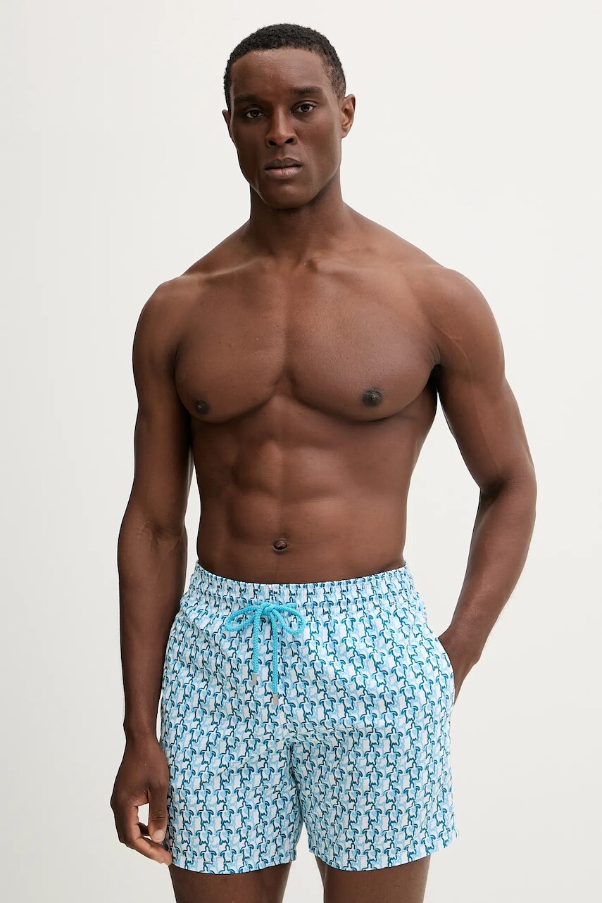 Plavkové šortky Vilebrequin MOOREA biela farba, MOODB507