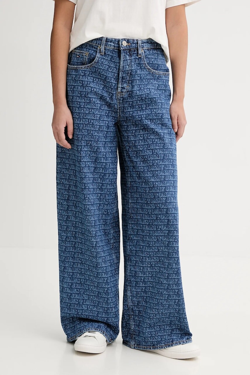 Rifle Tommy Jeans vysoký pás, DW0DW22470