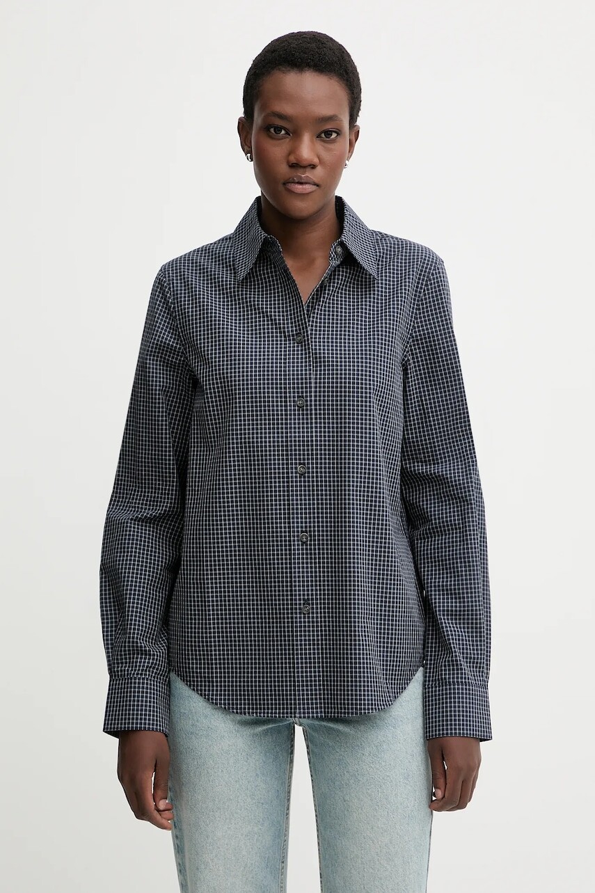 Bavlnená košeľa Miss Sixty modrá farba, regular, s klasickým golierom, 6S3XJ3400D