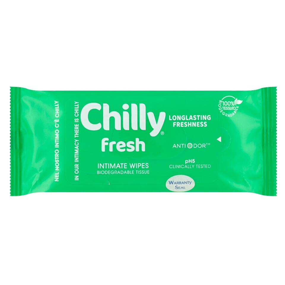CHILLY Obrúsky na intímnu hygienu Fresh 12 kusov