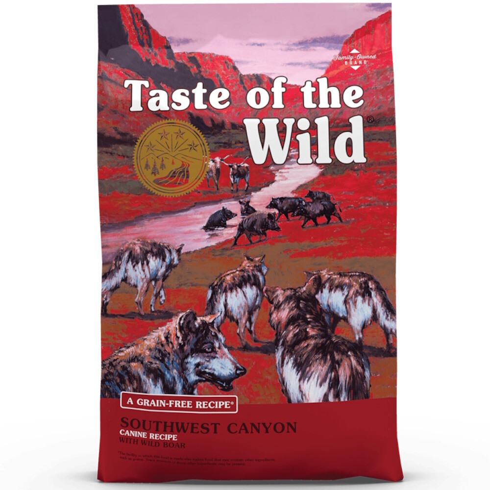 TASTE OF THE WILD Southwest Canyon Canine granule pre psov 1 ks, Hmotnosť balenia (g): 2 kg