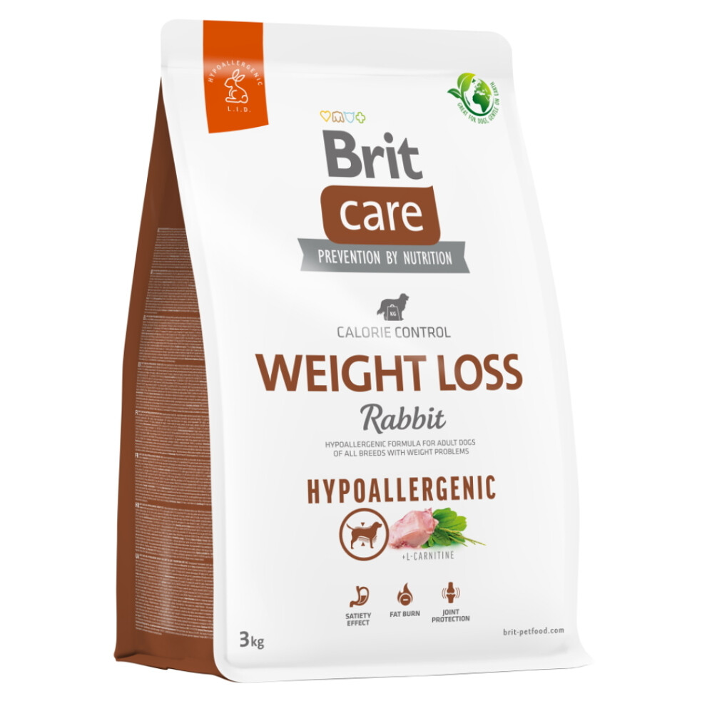 BRIT Care Hypoallergenic Weight Loss granule pre psov 1 ks, Hmotnosť balenia: 12 kg
