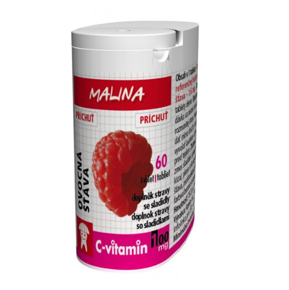 RAPETO C-vitamín 100 mg malina 60 tabliet