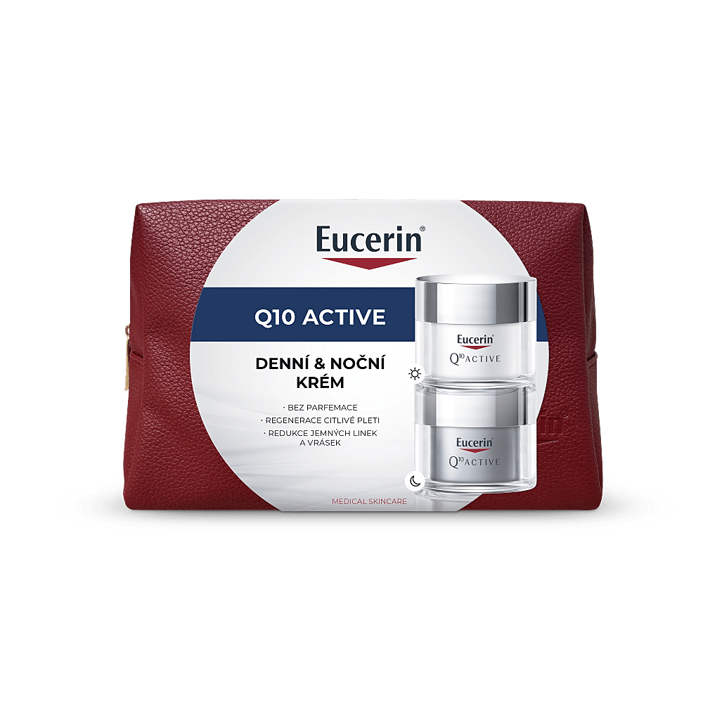 EUCERIN Q10 Active Vianočná kazeta 2 x 50 ml