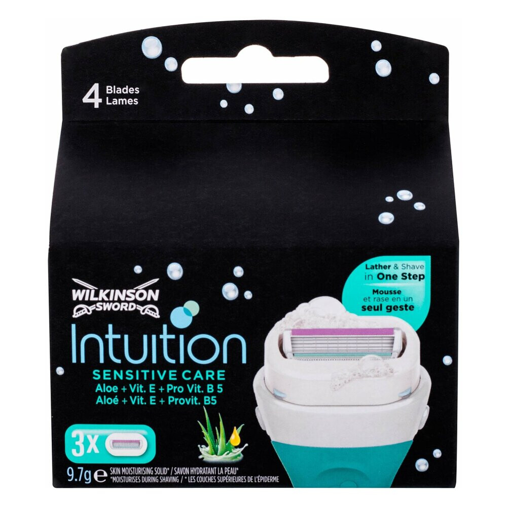 WILKINSON Sword Intuition náhradné hlavice Sensitive Care 3 ks