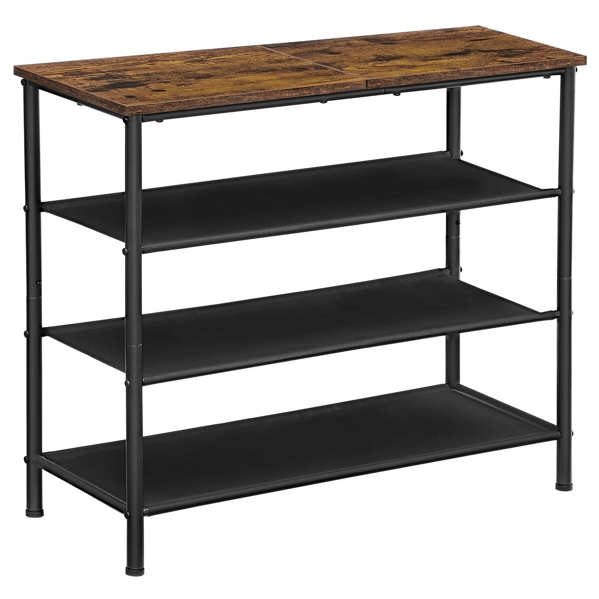 Skriňa na topánky E1035 OLW, staré drevo, 3 police