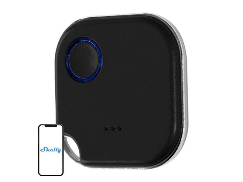 Inteligentné tlačidlo SHELLY BLU Button 1 Black Bluetooth