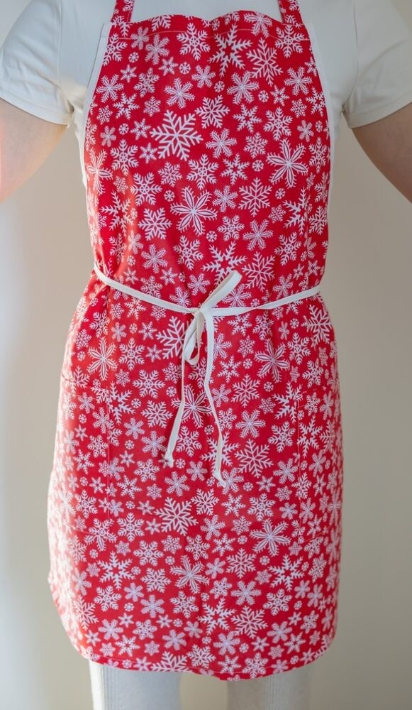 Polášek Bavlnená zástera Vločky