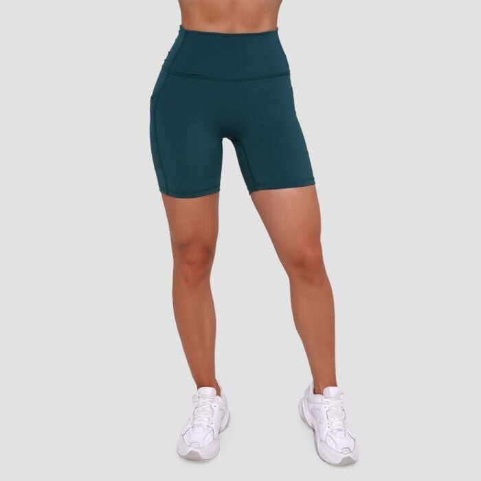GymBeam Dámske šortky Ignite Dark Green  XLXL