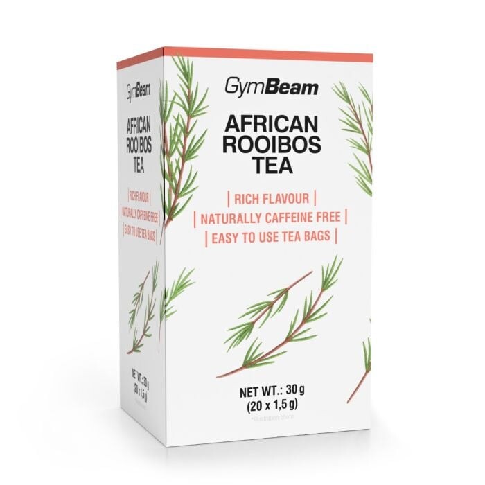 GymBeam Africký rooibos čaj 20 x 1,5 g