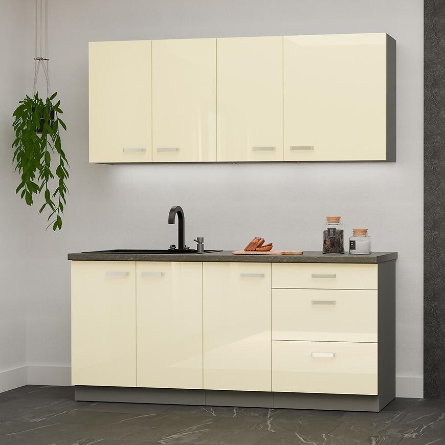 Kuchynská linka Karmen 180 cm bez pracovnej dosky