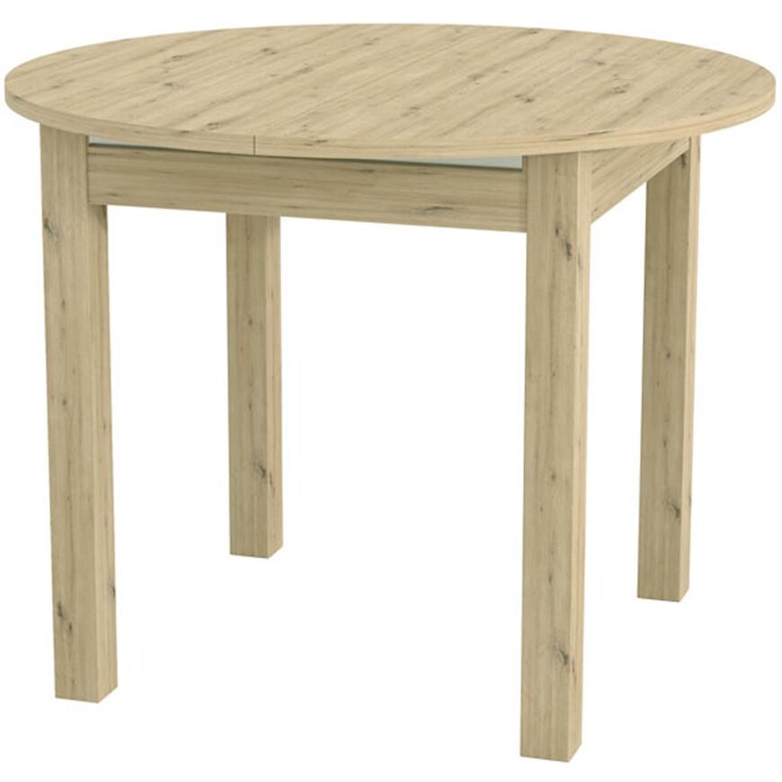 Skladací stôl Aurora 96/126x96cm dub artisan