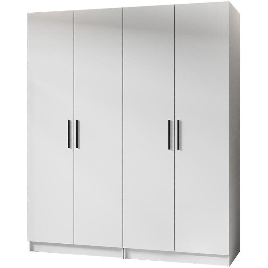 Skriňa X2 Gold 2d Biela/Biela