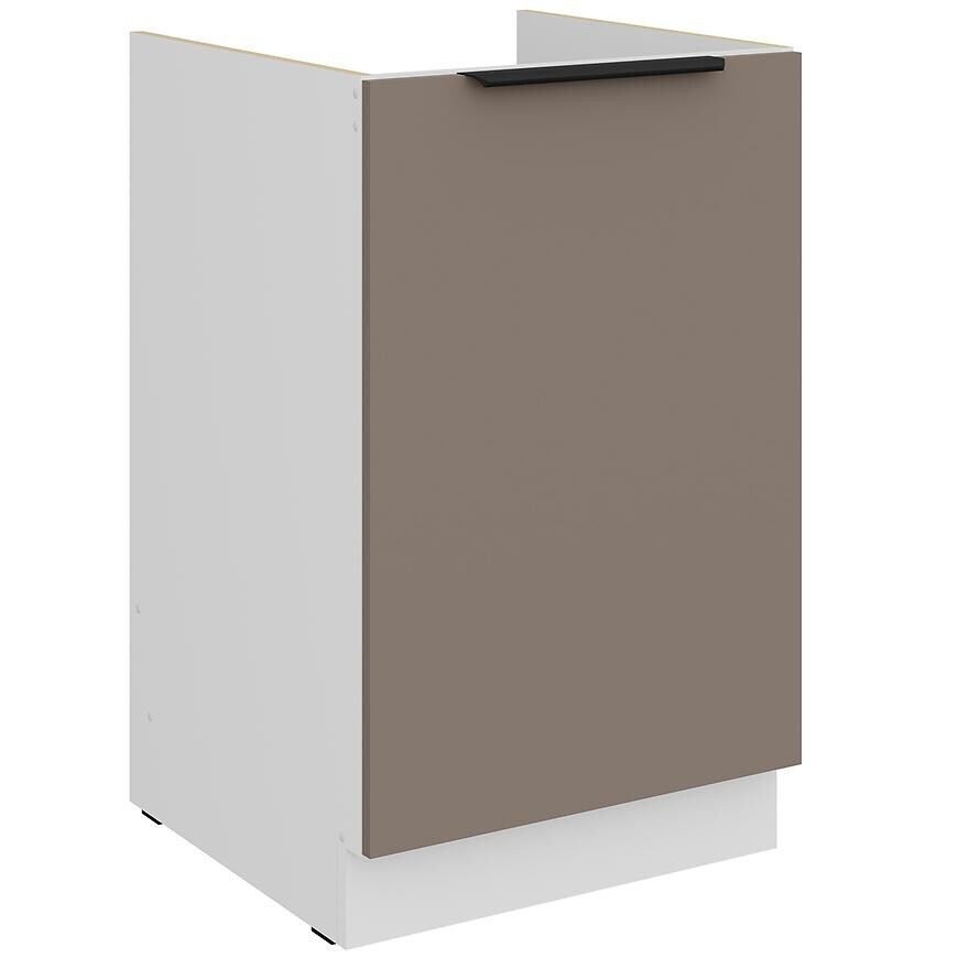 Kuchynská skrinka Aria-Ta/Wh Anti Fingerprint 50zl 1f Bb