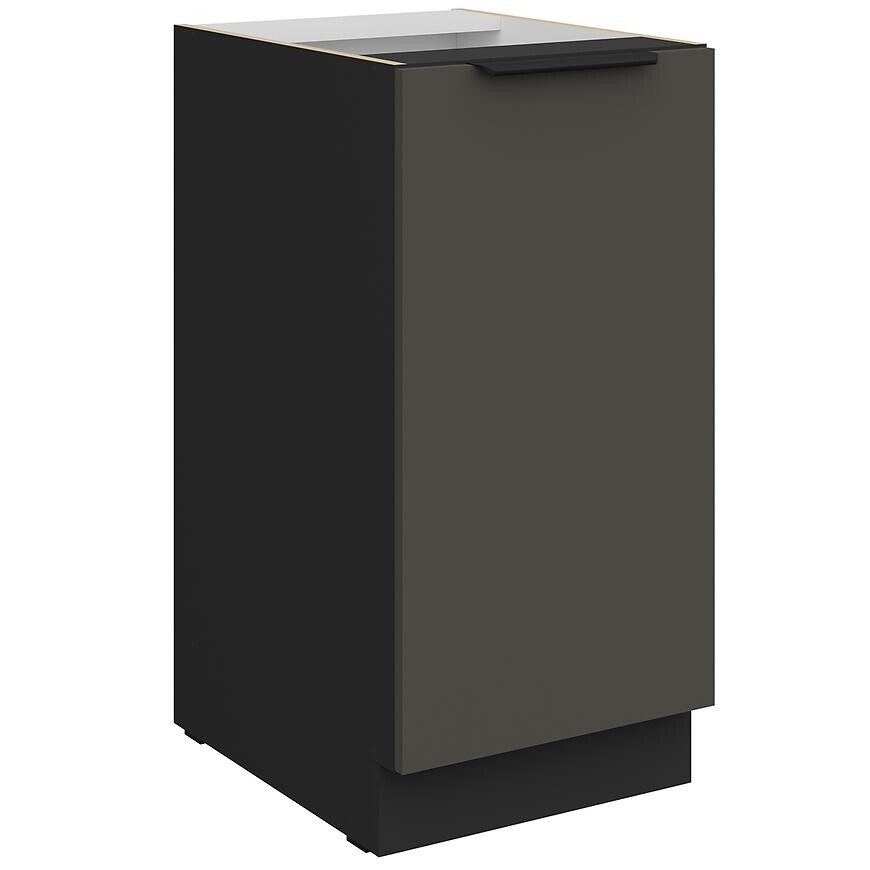 Kuchynská skrinka Aria-Gr/Bl Anti Fingerprint 40d 1f Bb