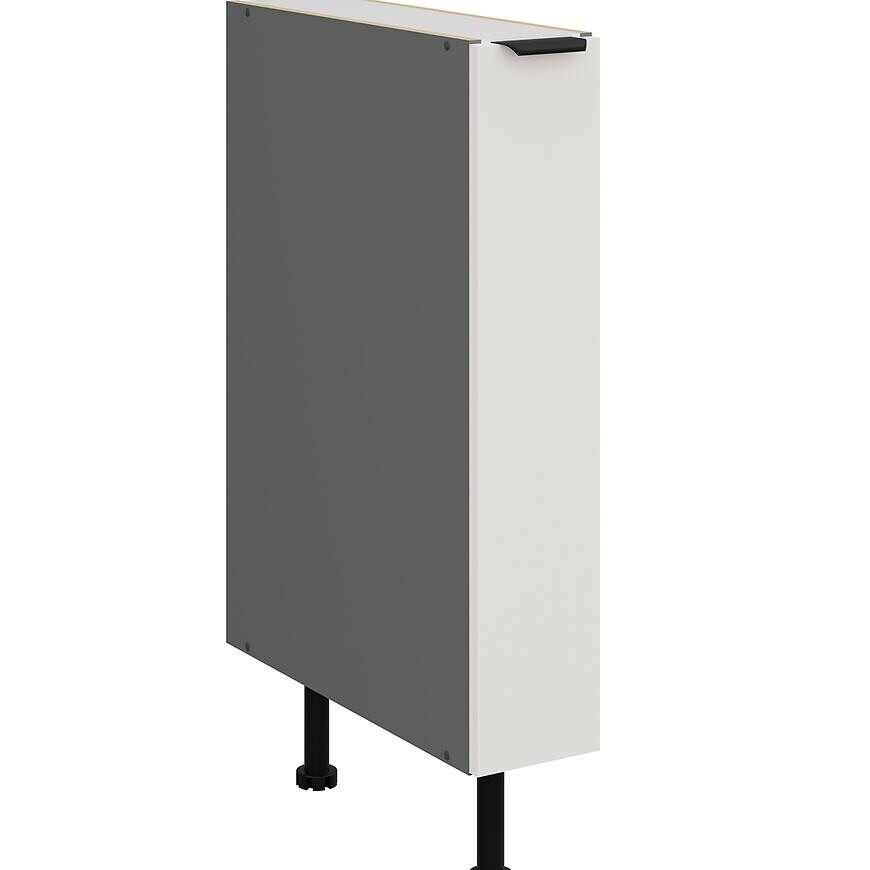 Kuchynská skrinka Aria-Wh/Ant Anti Fingerprint 15d Cargo Bb