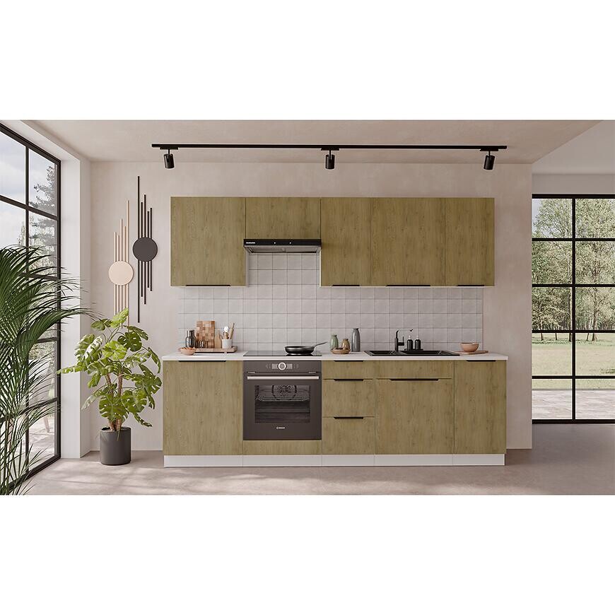 Kuchynská linka Cremona WH 260 cm bez kuchynskej dosky