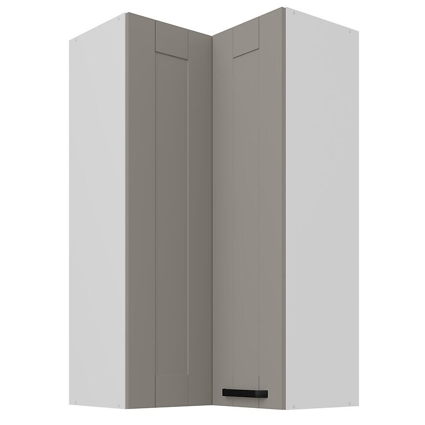 Skrinka do kuchyne Luna claygrey/biely 60x60 GN-108 2F (90°)