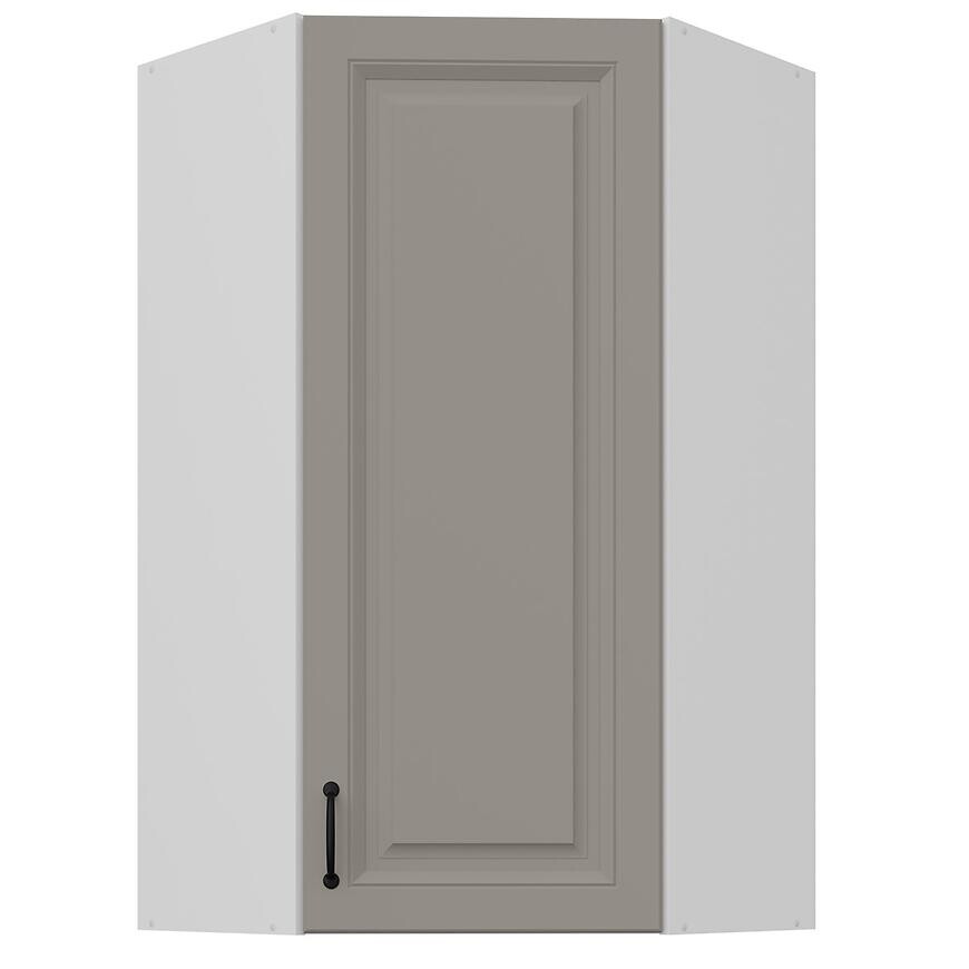 Skrinka do kuchyne Stilo claygrey/biely 60x60 GN-108 1F (45°)