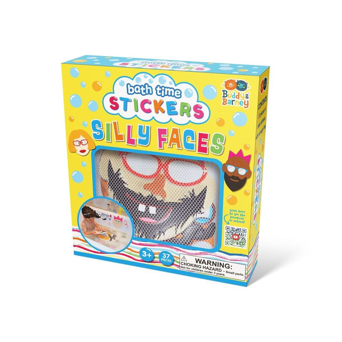 Kúpace samolepky - vtipné tváre