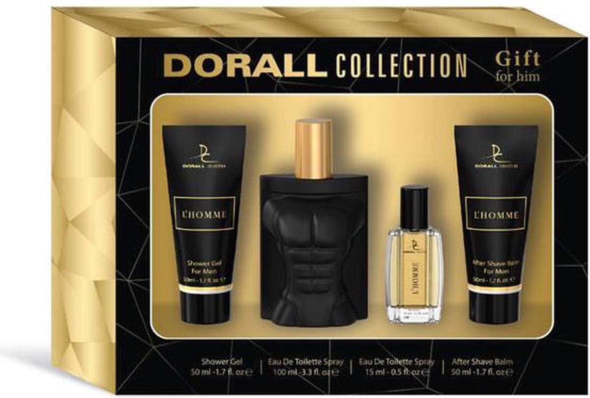 Dorall Collection L'Homme 4ks pánsky set /alternatíva Yves Saint Laurent La Nuit de L'Homme parfüm