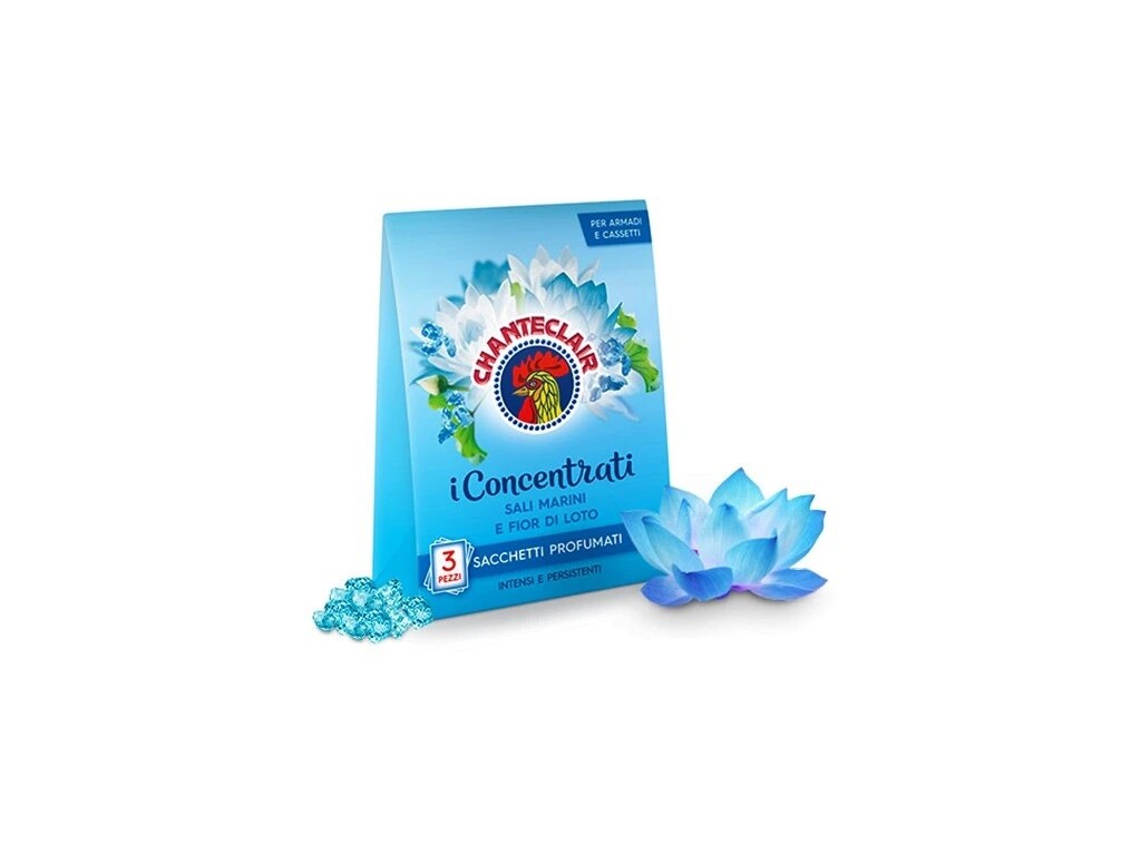 ChanteClair I CONCENTRATI Sali marini e fior di loto  vonné vrecúška 3ks