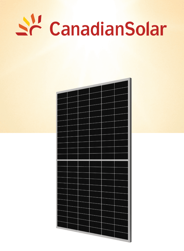 CanadianSolar Canadian Solar TOPHiKu6 615W Silver Frame N-Type TOPCon 22,8% CS6.1-72TD-615 Množstvo: 36ks paleta