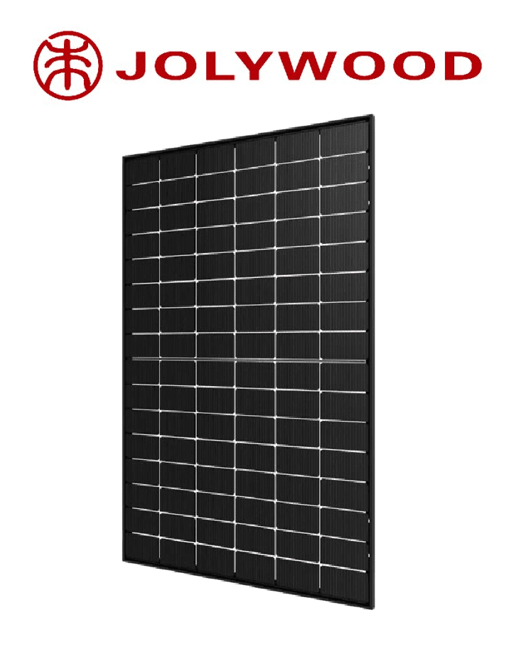 Jolywood Bifacial 450W Full Black Dual-glass Transparent 22,5% SVT37132 / JW-HD96N-R2 Množstvo: 37ks paleta
