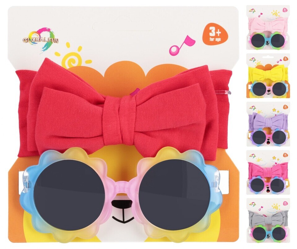 Čelenka a slnečné okuliare mix - náhodná